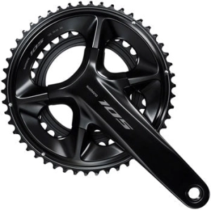 105 FC-R7100 Crankset - 170mm 12-Speed 50/34t 110 Asymmetric BCD Hollowtech II Spindle Interface BLK