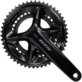 105 FC-R7100 Crankset - 170mm 12-Speed 50/34t 110 Asymmetric BCD Hollowtech II Spindle Interface BLK