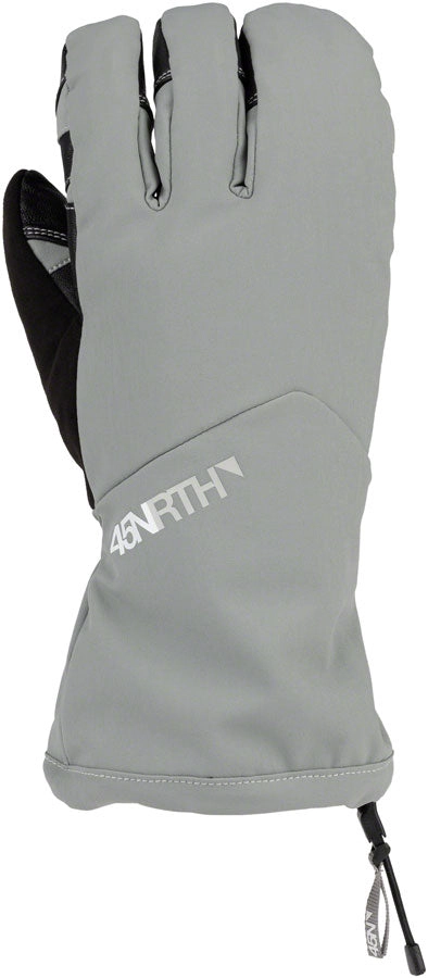 45NRTH 2024 Sturmfist 4 Gloves - Glacial Grey Lobster Style Small