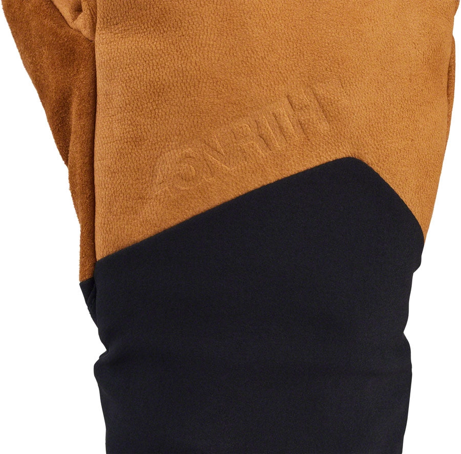 45NRTH 2024 Sturmfist 5 LTR Leather Gloves - Tan/Black Full Finger Medium