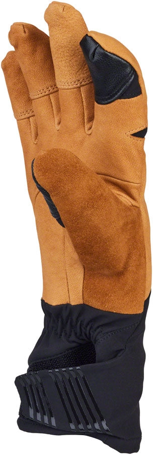 45NRTH 2024 Sturmfist 5 LTR Leather Gloves - Tan/Black Full Finger Medium