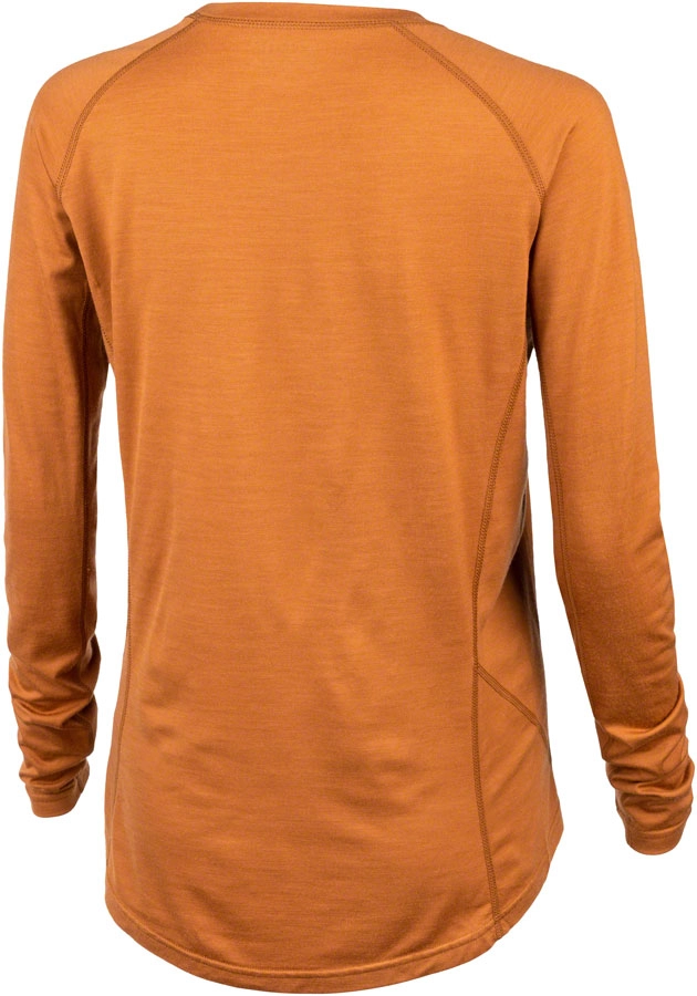 45NRTH Grunnur Wool Base Layer - Womens Cedar Sunrise Small