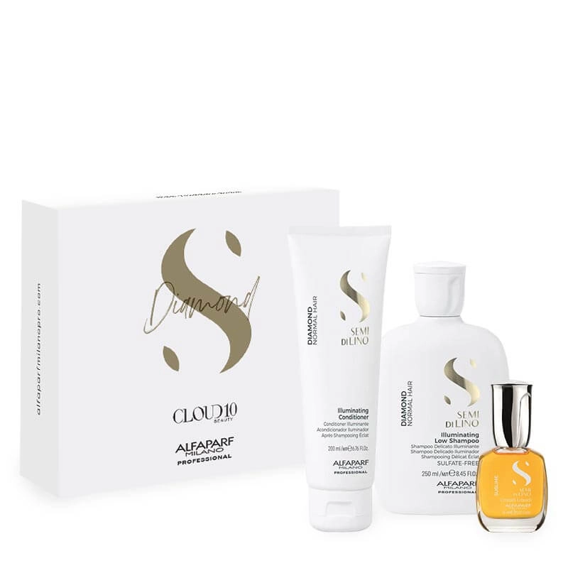 Alfaparf Semi Di Lino Diamond Gift Set Discontinued