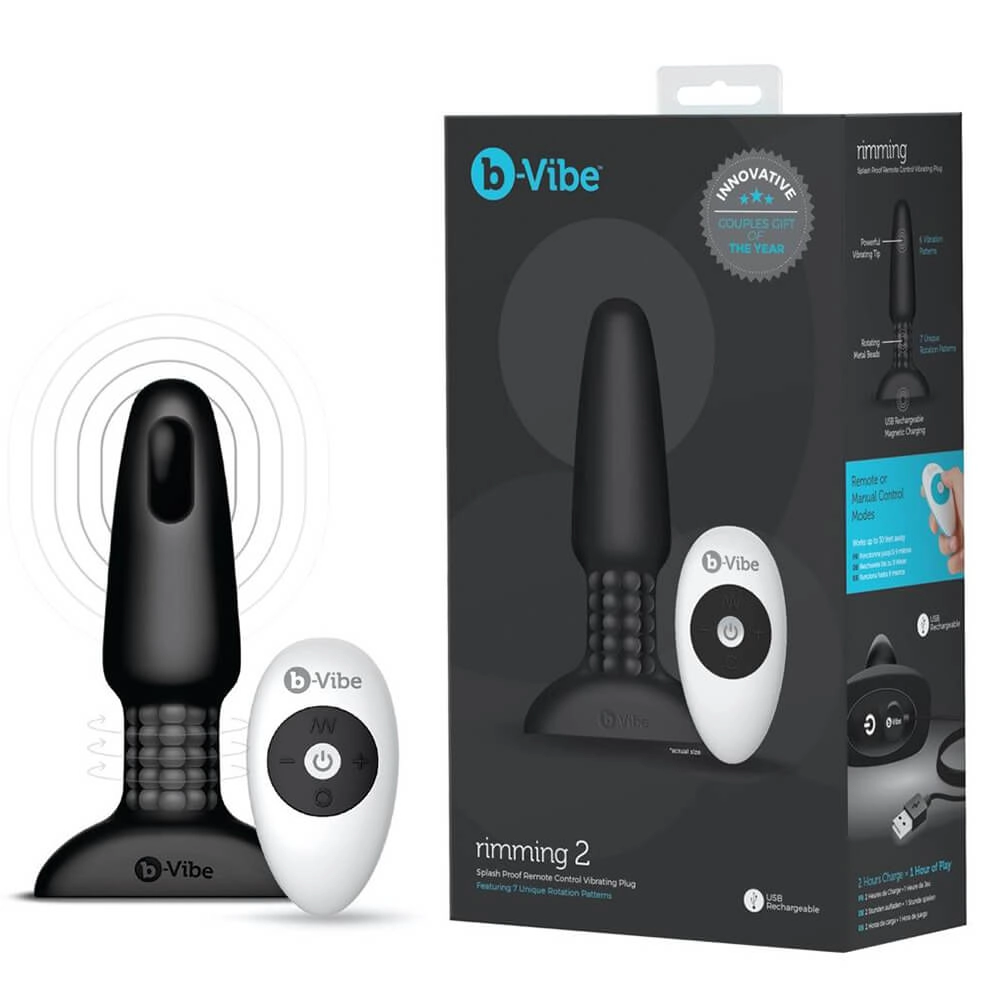 b-Vibe Rimming 2 - Black