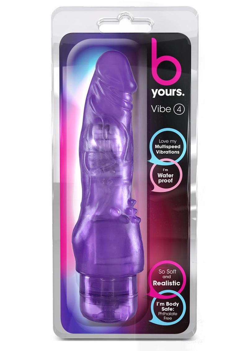 B Yours Vibe 4 Vibrating Dildo