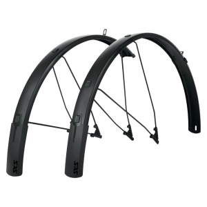 B56 Bluemels Style Full Coverage Fender Set - 56mm 700 x 38-47 Matte BLK