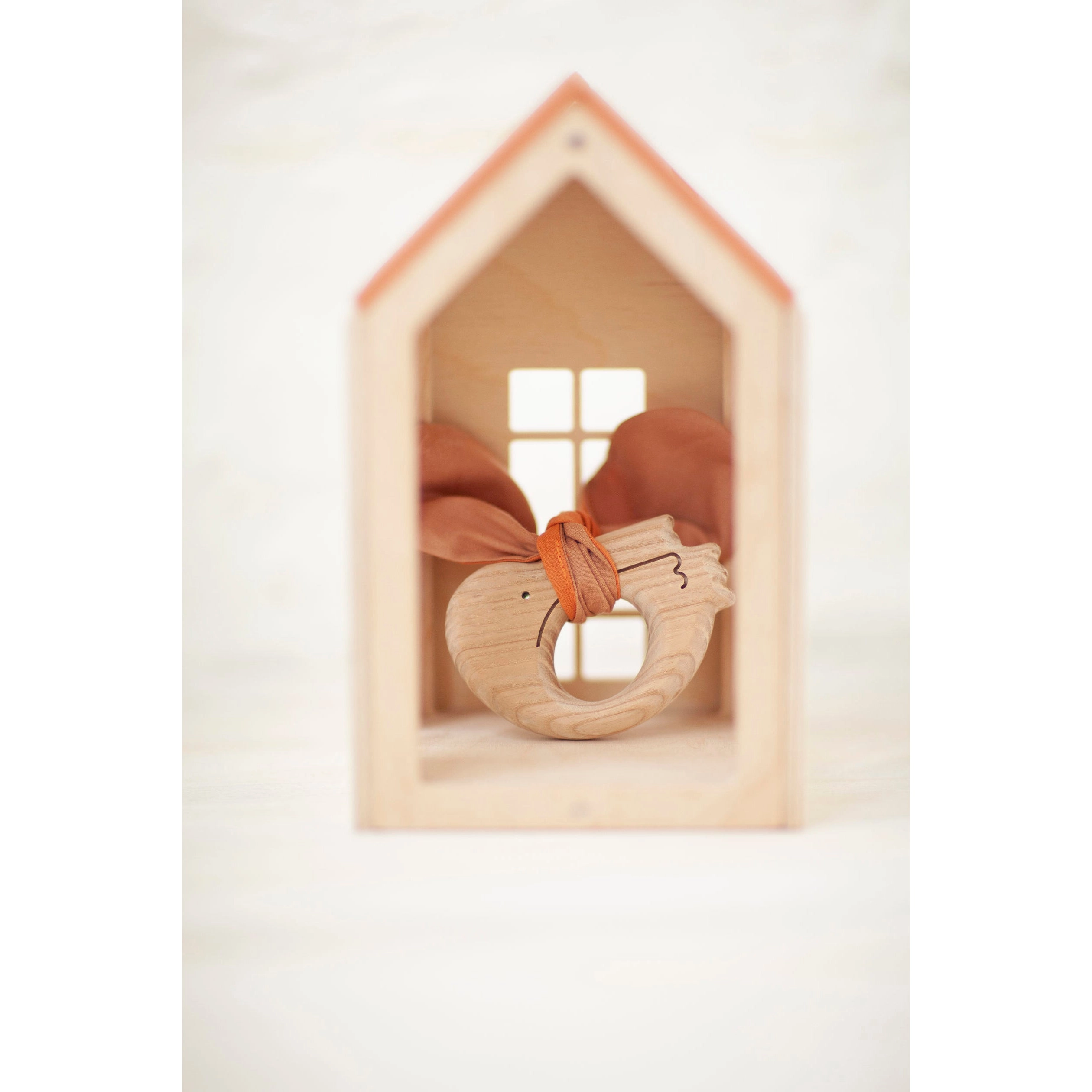 babai Wooden Teething Bar Birdie