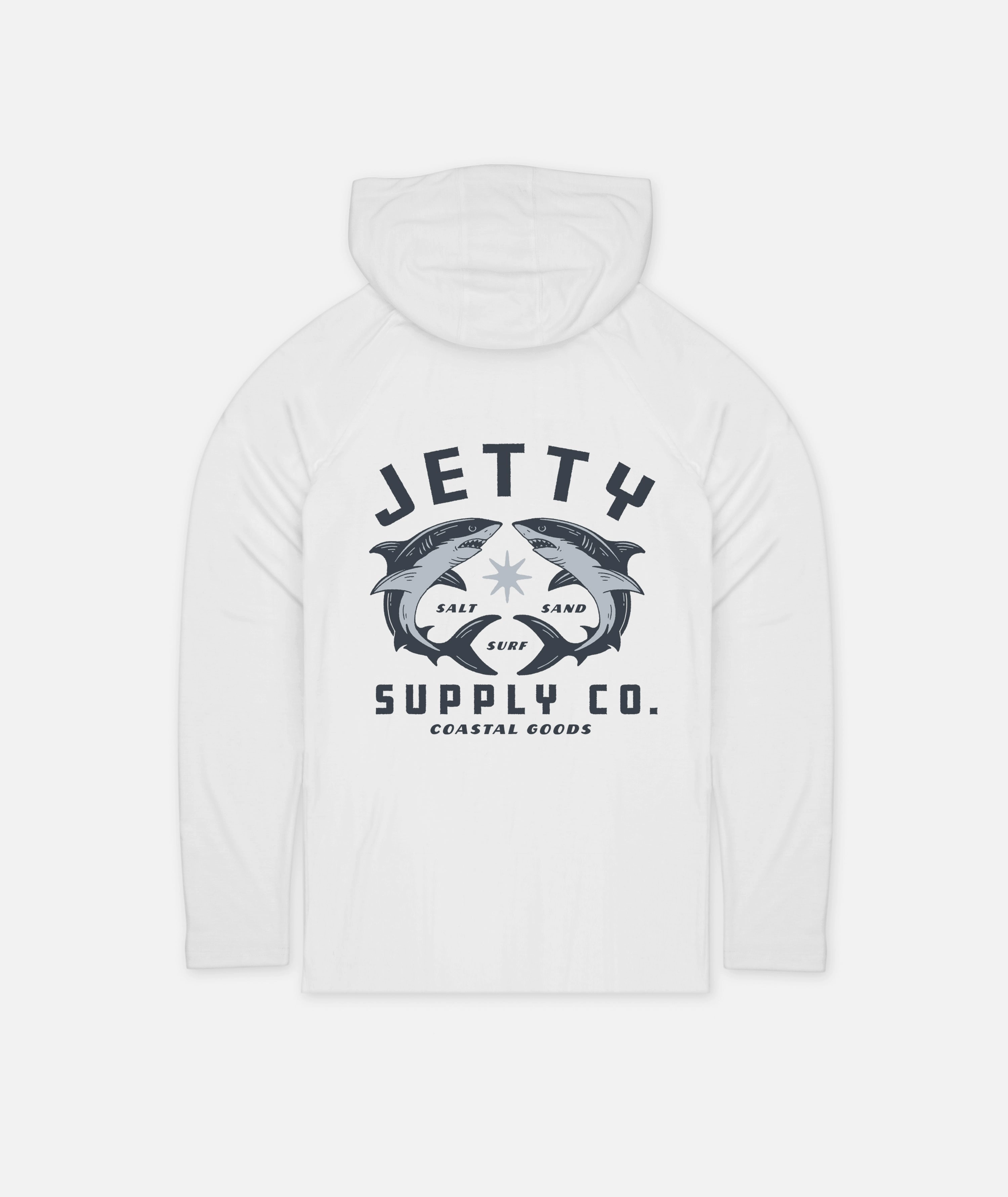 Bullshark UV Hoodie - White