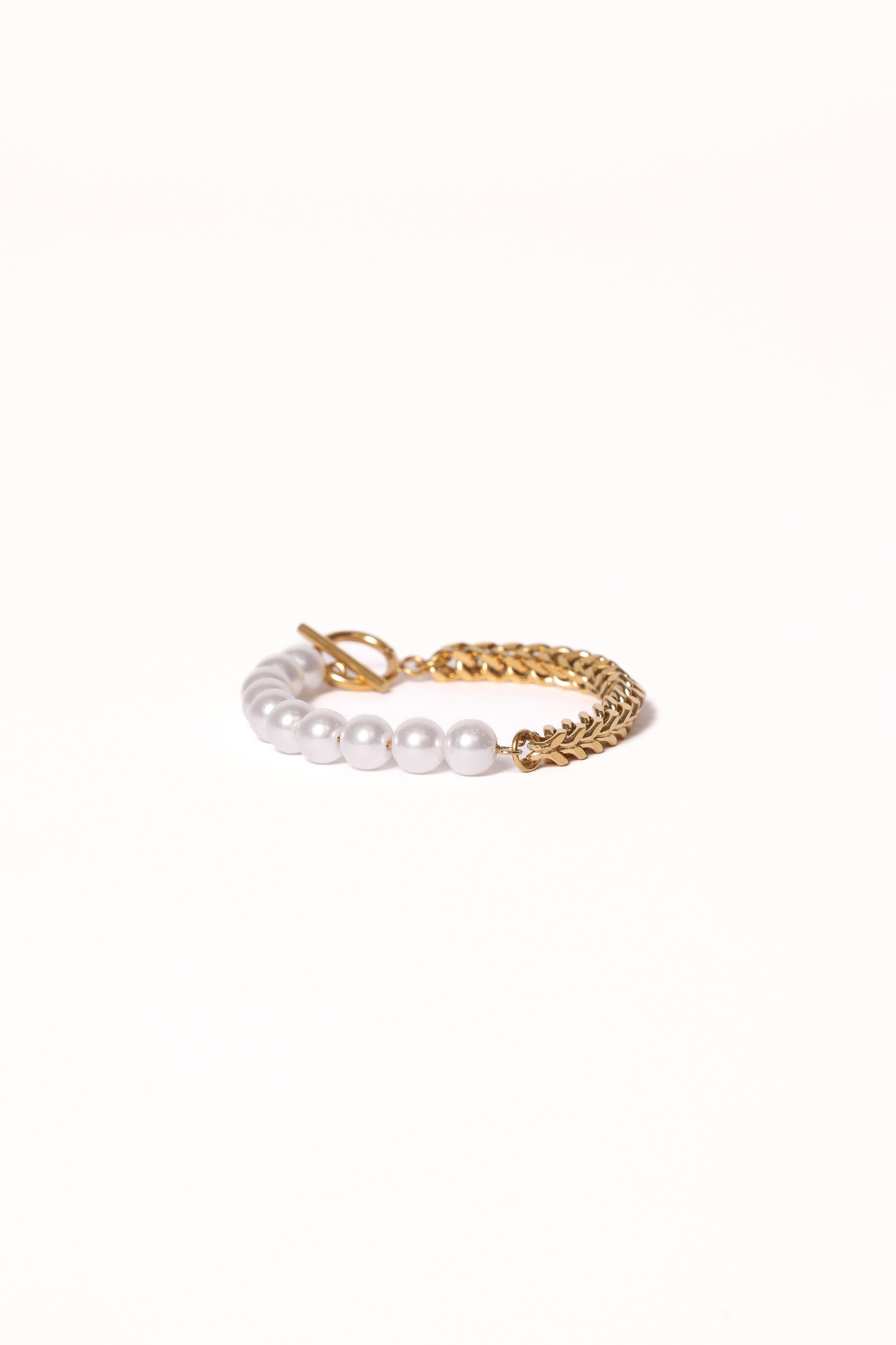 Cascais Bracelet - Gold/Pearl
