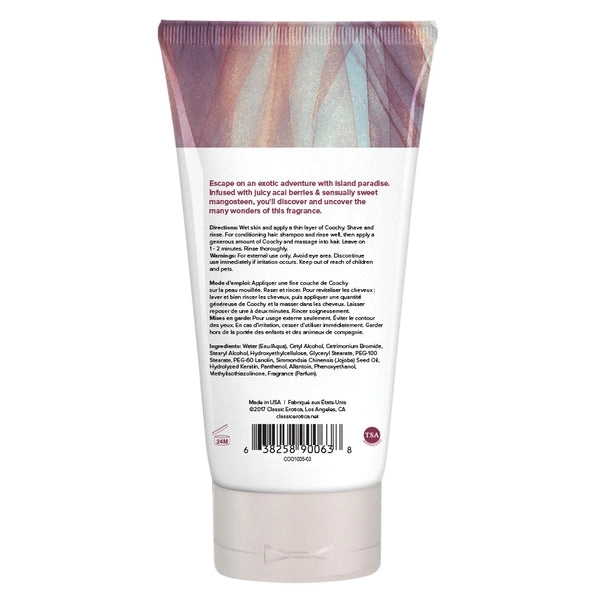 COOCHY Oh So Smooth Shave Cream Island Paradise - 3.4 oz