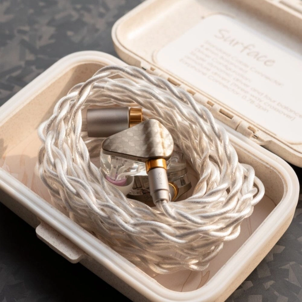 DD ddHiFi x Moondrop Surface 4BA   1DD Hybrid Drivers In-Ear Earphone
