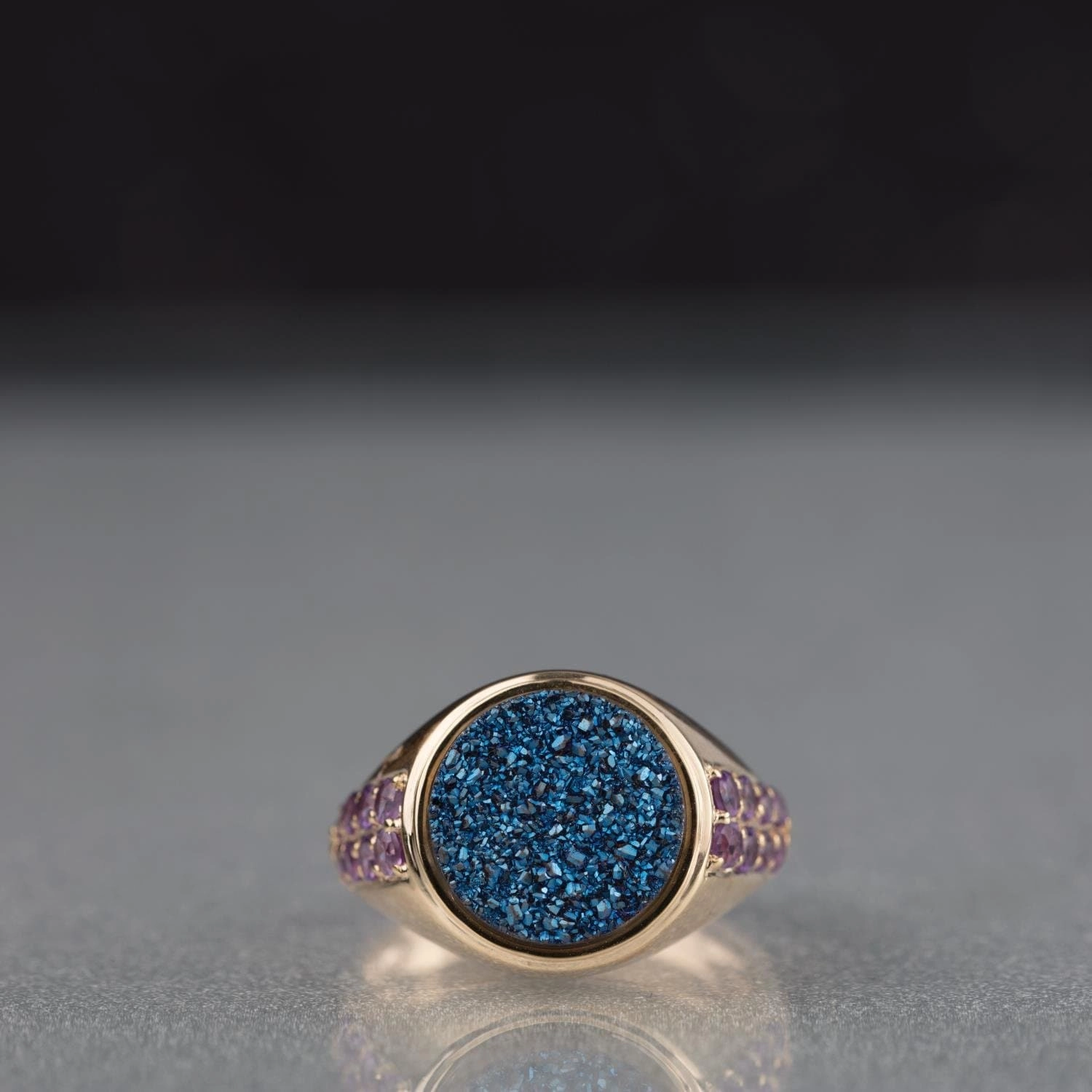 Druzy Quartz Ring