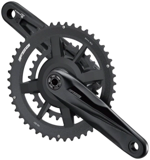 Full Speed Ahead Gossamer Pro AGX  2x Crankset  - 172.5mm 11-Speed 46/30t DM/90 BCD 24mm MegaExo Spindle N11 BLK