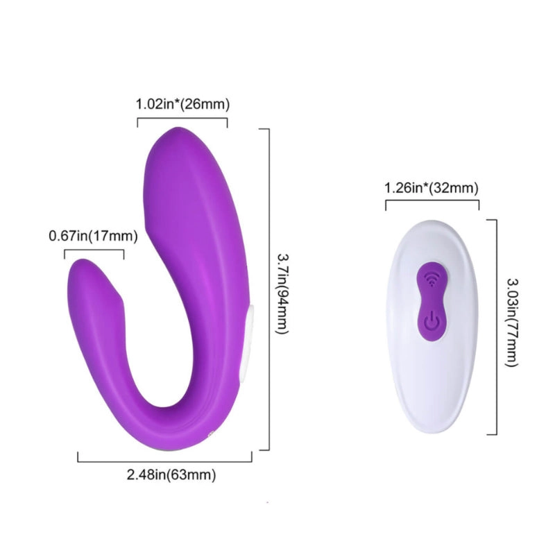 Le Couplet - Remote Control Wearable G-spot and Clit Vibrator