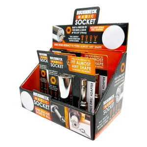 Magic Socket Tool with Drill Adapter - 4 Pieces Per Retail Ready Display 41669