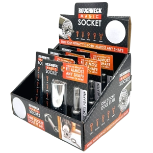 Magic Socket Tool with Drill Adapter - 6 Pieces Per Retail Ready Display 23709