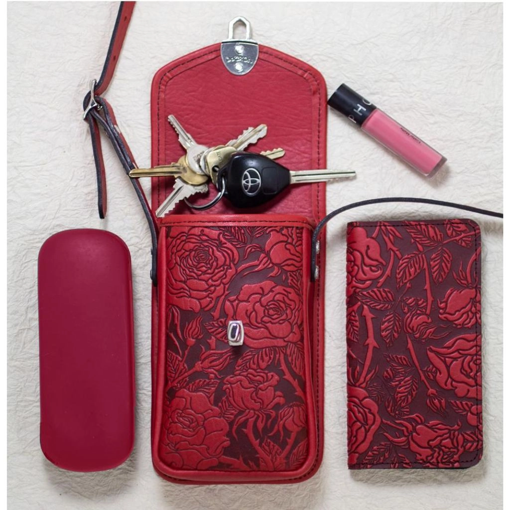 Molly Cell Phone Handbag, Wild Rose