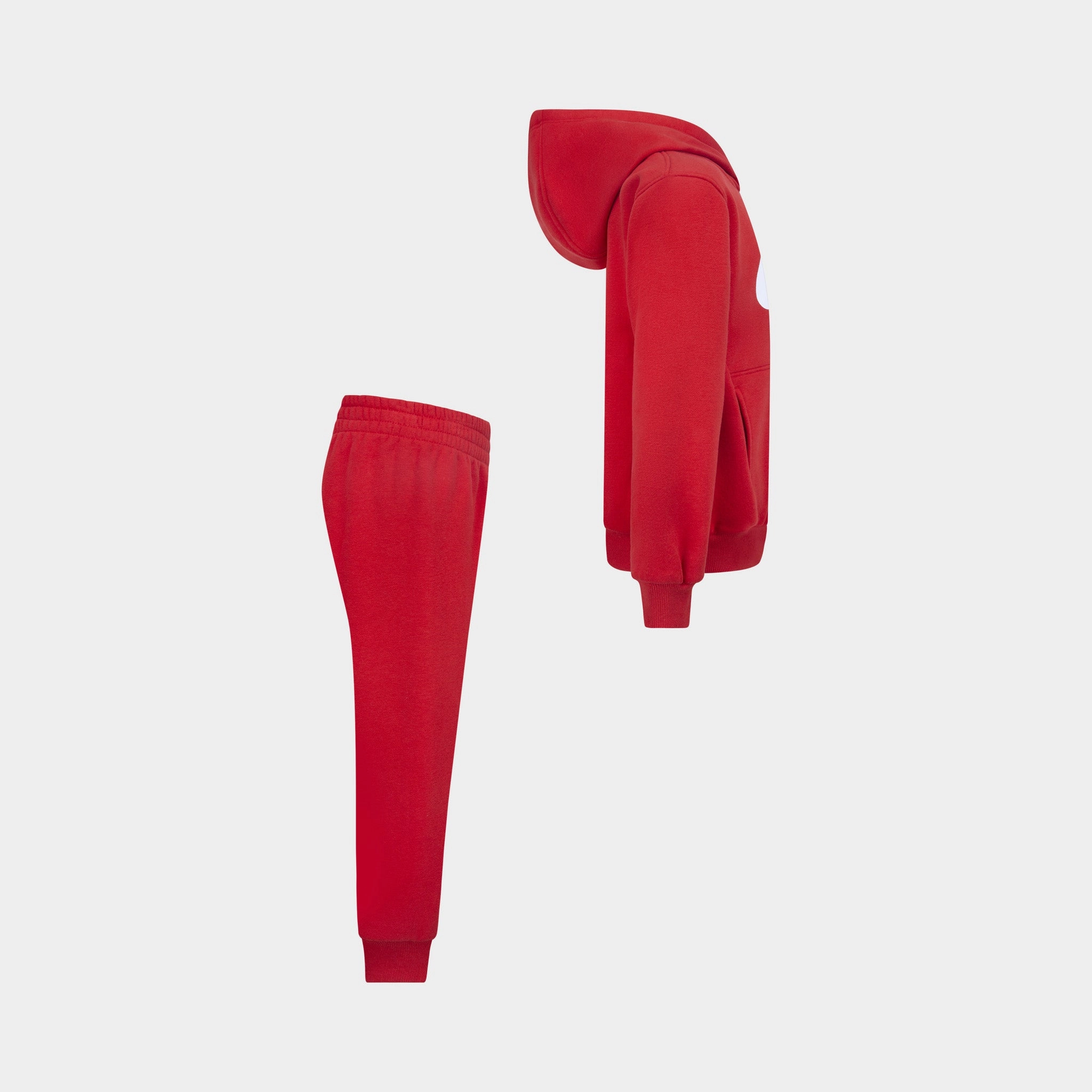 Nike Children's Club Fleece Hoodie Set / University Red