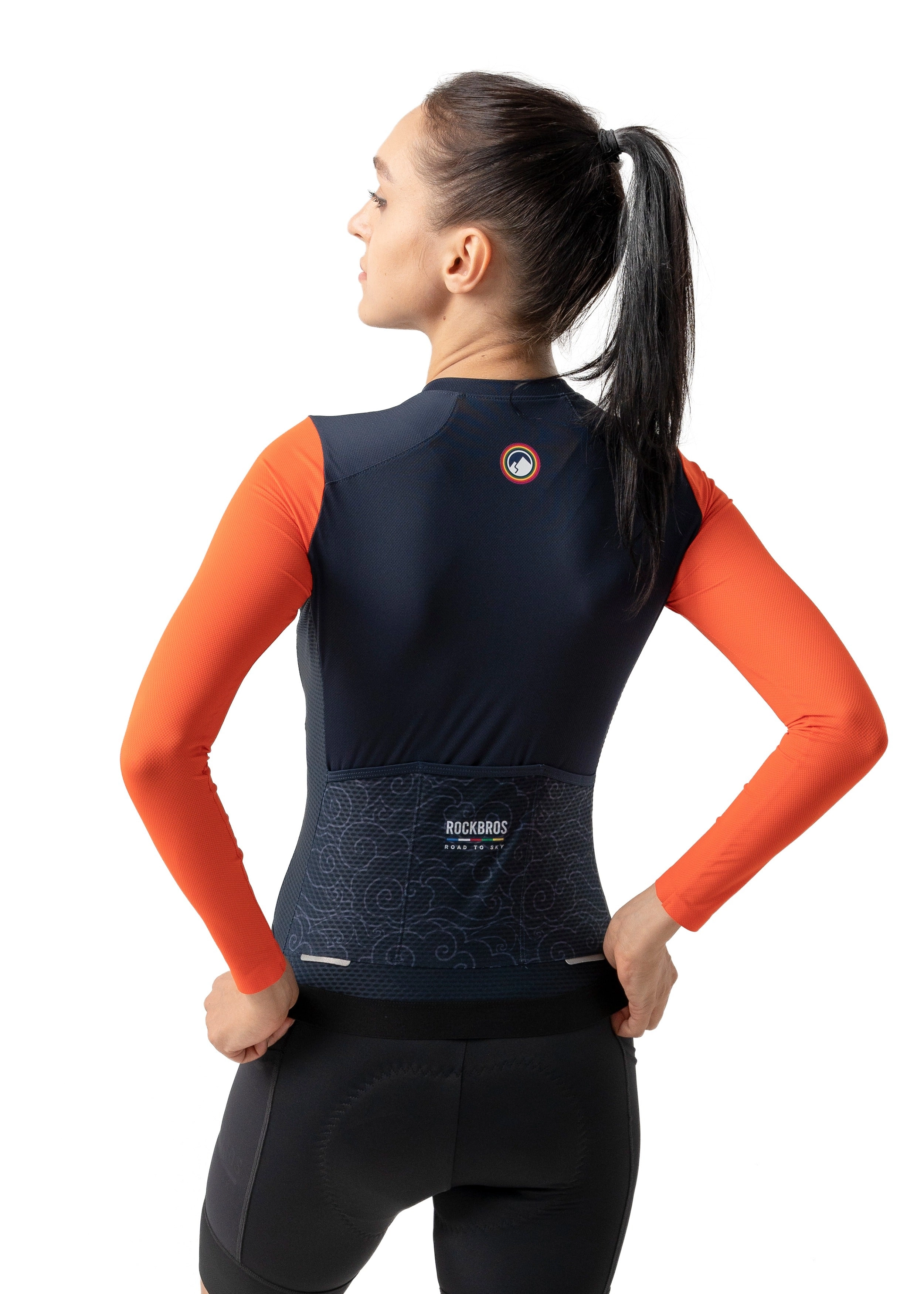 ROCKBROS Road-to-Sky Women's Cycling Long-Sleeved Jersey