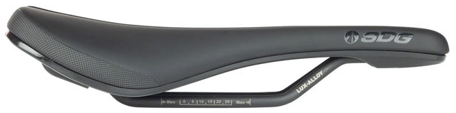 SDG Bel Air V3 Saddle - Lux Rails, Black/Black - Open Box, New
