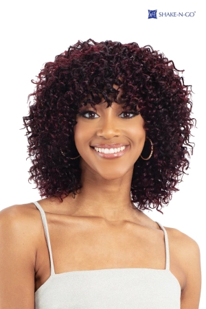 SHAKE N GO VIRGIN REMY HAIR WEAVE GLOSSY - WATER CURL 3PCS