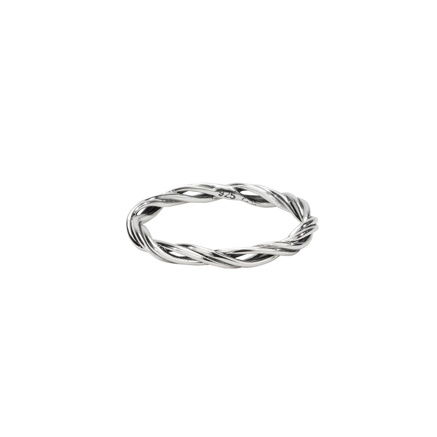 Silver Helix Ring