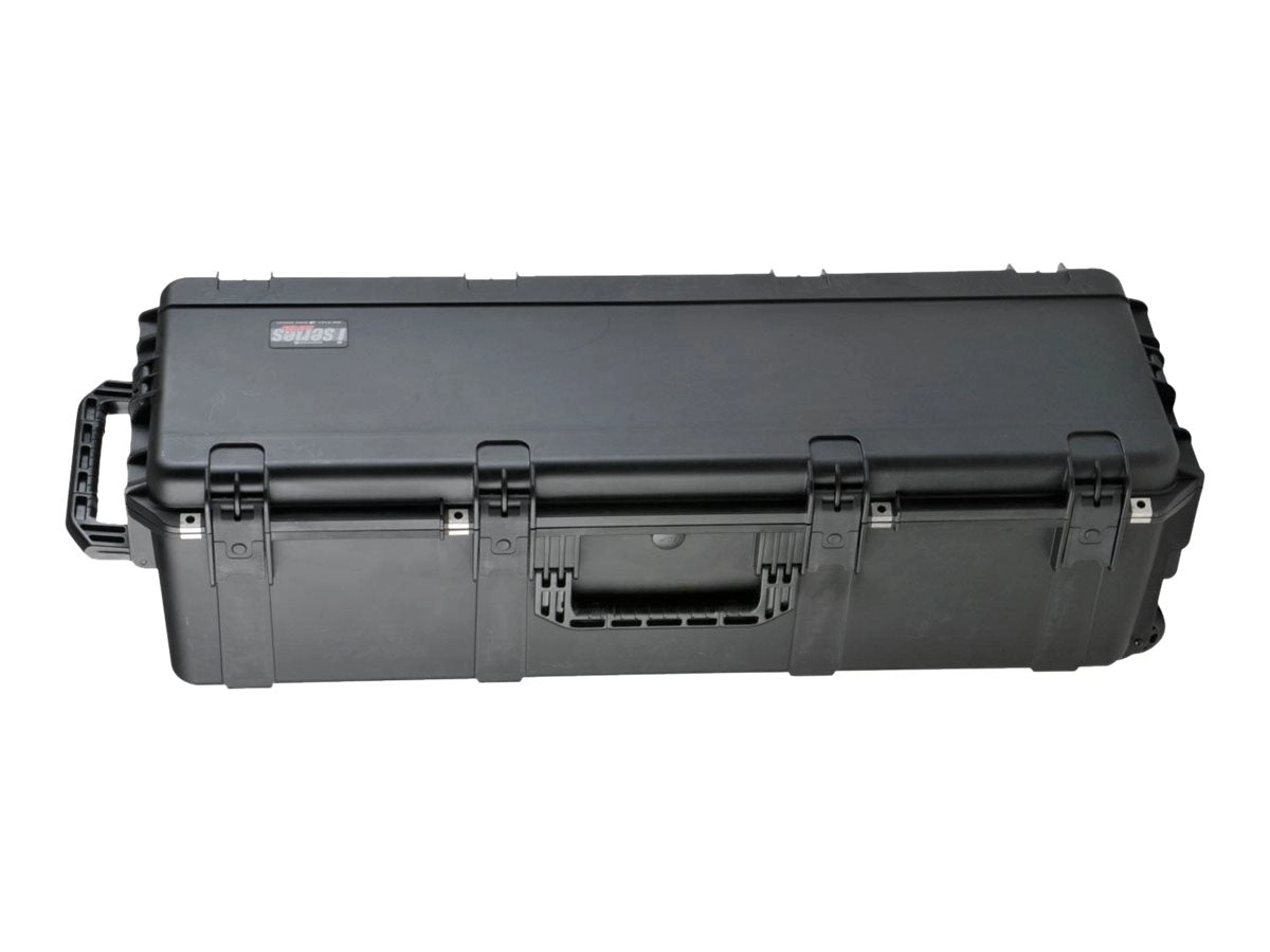 SKB iSeries 4213-12 - Hard case - ultra high-strength polypropylene copolymer resin - black - with layered foam 3I-4213-12BL