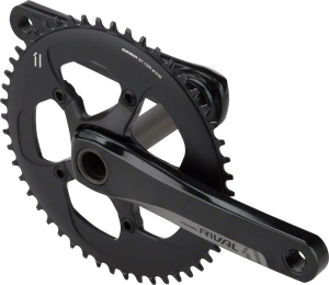 SRAM Rival 1 Crankset - 175mm 10/11-Speed 50t 110 BCD GXP Spindle Interface BLK