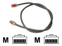 SYSTIMAX GigaSPEED XL GS8E - Patch cable - RJ-45 (M) to RJ-45 (M) - 6 ft - CAT 6 - snagless, stranded - gray CPC3312-03F006