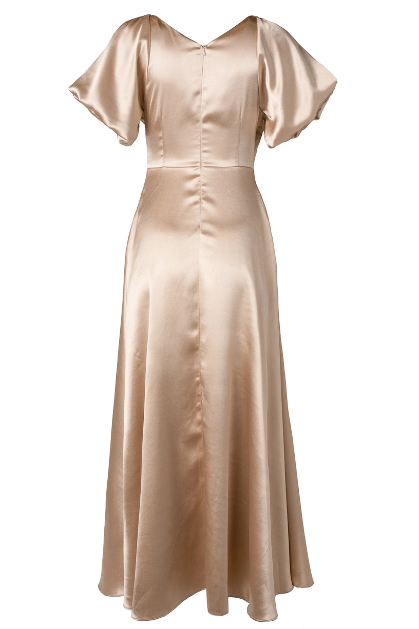 Tessie Dress in Champagne