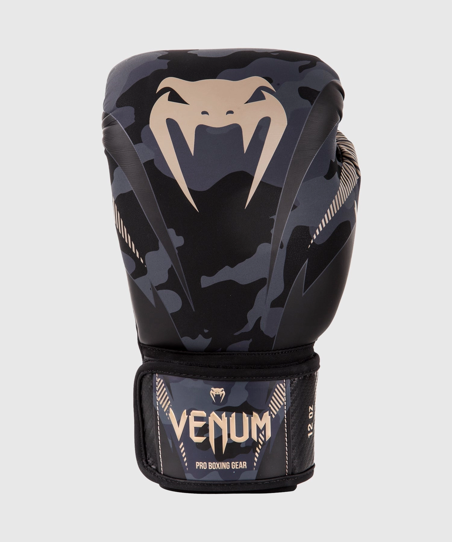 Venum Impact Boxing Gloves - Dark Camo/Sand