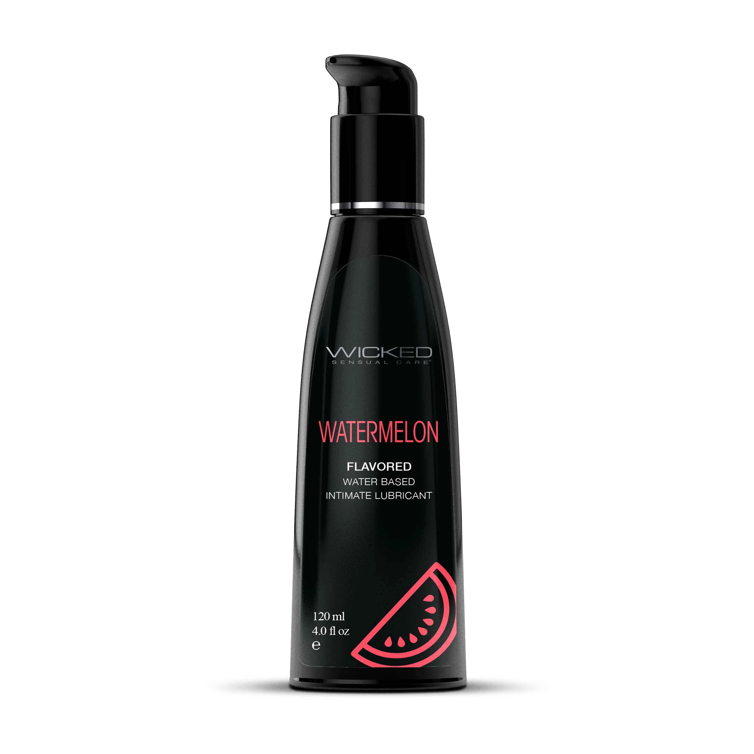 Wicked Aqua Watermelon Flavored Lube - 4 oz