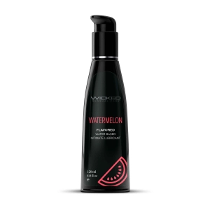 Wicked Aqua Watermelon Flavored Lube - 4 oz