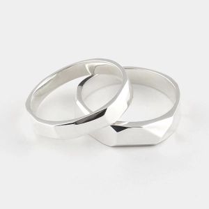 Wild Stack Rings in Sterling Silver