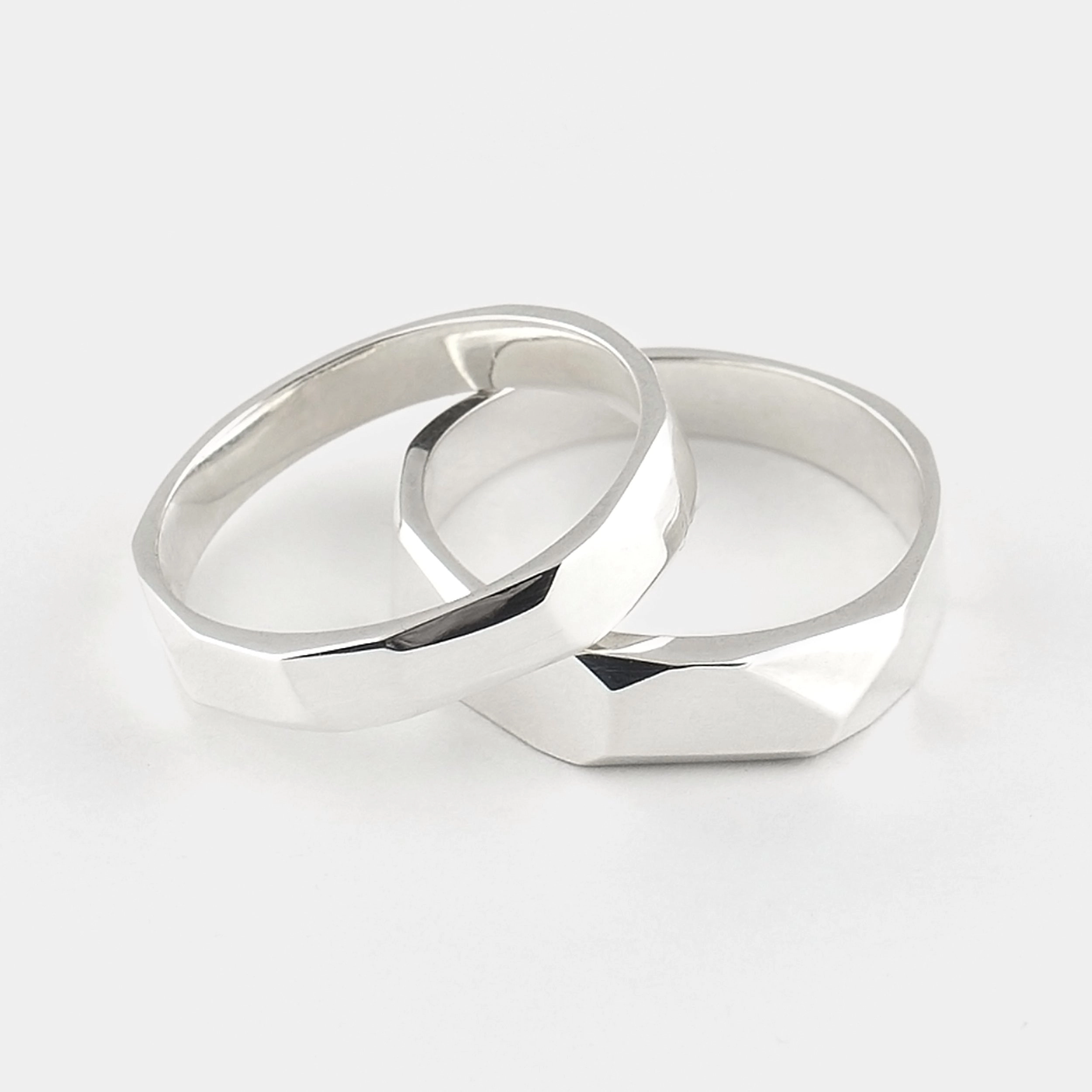 Wild Stack Rings in Sterling Silver
