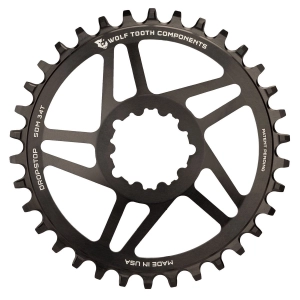 Wolf Tooth Direct Mount Chainring - 32t, SRAM Direct Mount, Drop-Stop, For SRAM 3-Bolt Cranksets, 6mm Offset